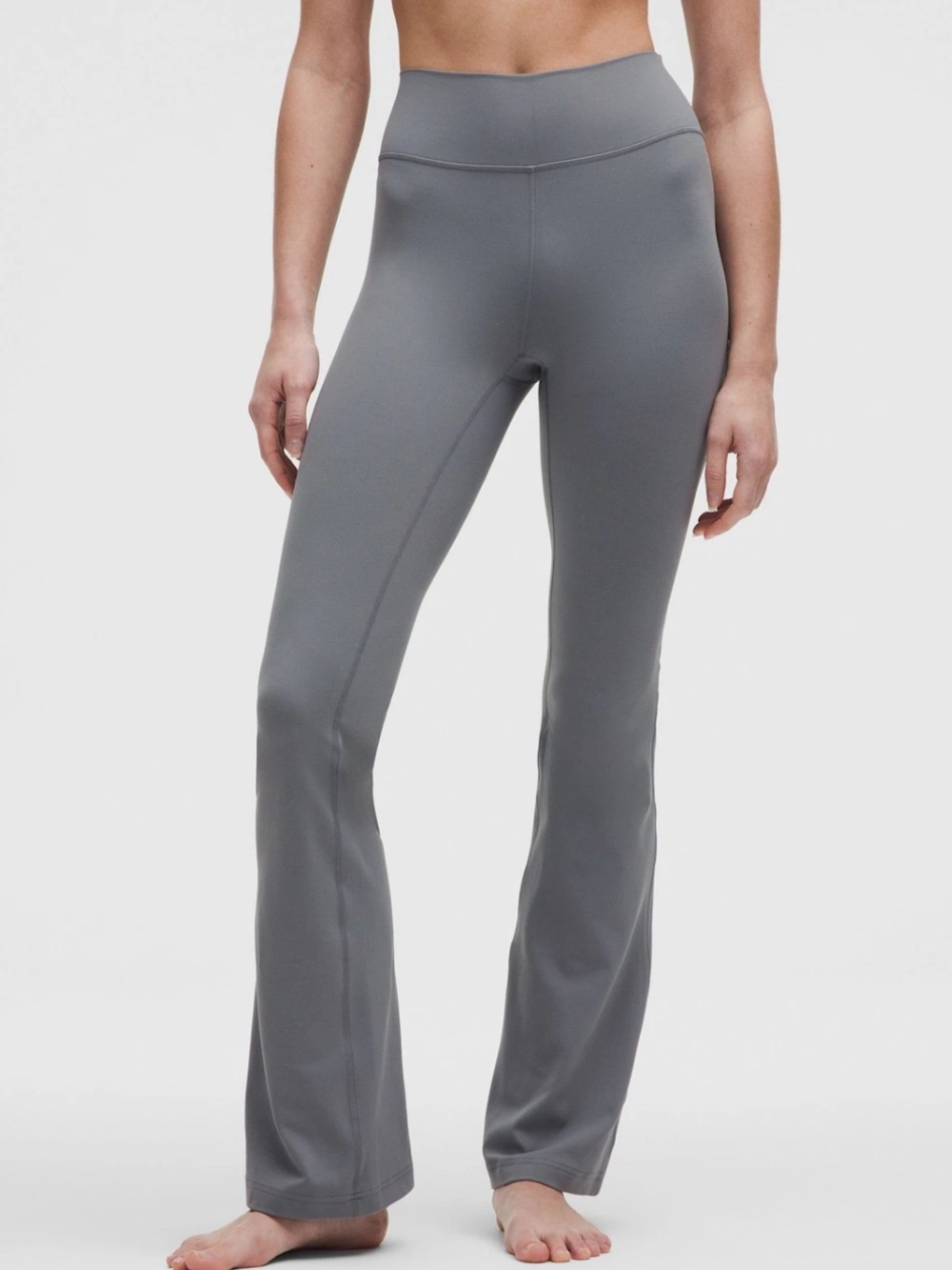 NWT New with Tags Lululemon Groove Nulu High Rise Flared Pant Solar Grey